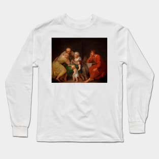 A Farewell Scene by Nicolai Abildgaard Long Sleeve T-Shirt